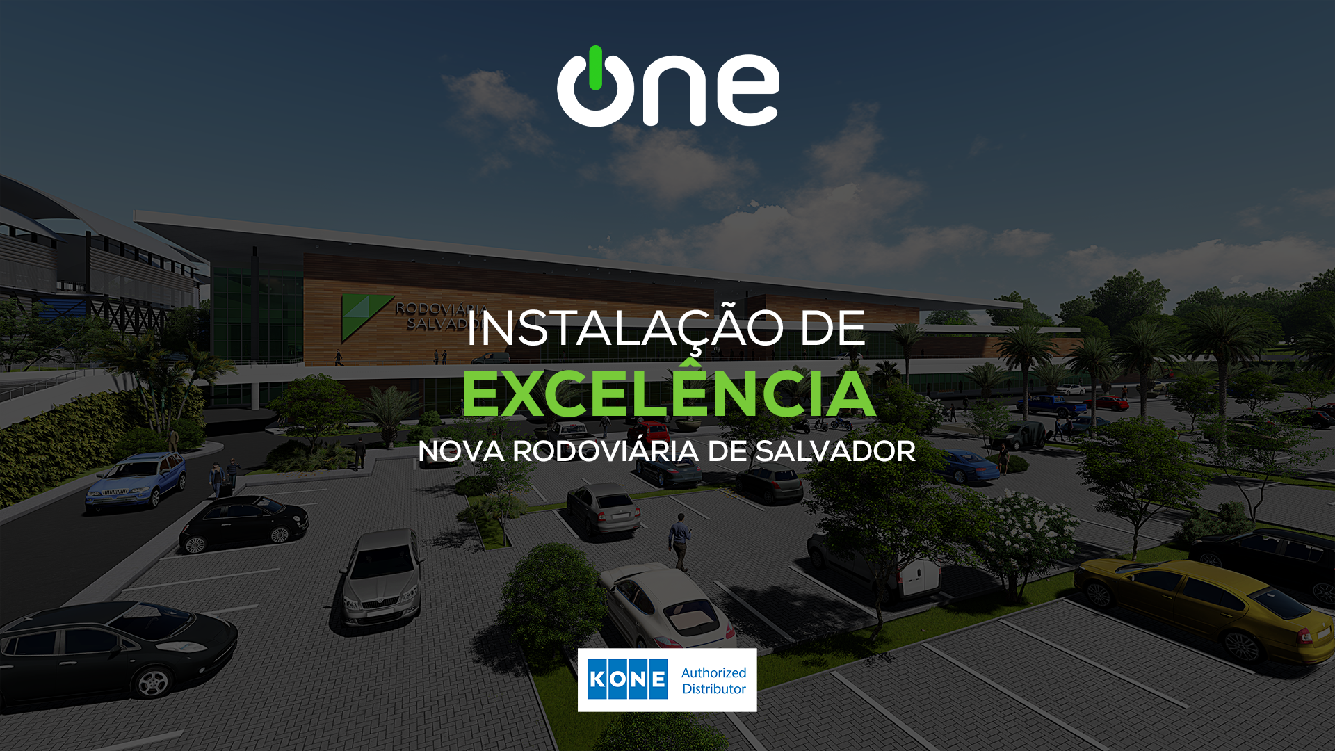 Instalação dos elevadores panorâmicos da Novas Rodoviária de Salvador